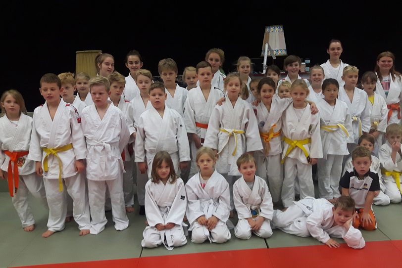 Teilnehmer der Judo-Stadtmeisterschaft 2017.