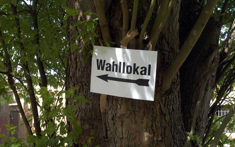 Hier gehts zum Wahllokal (Symbolbild).