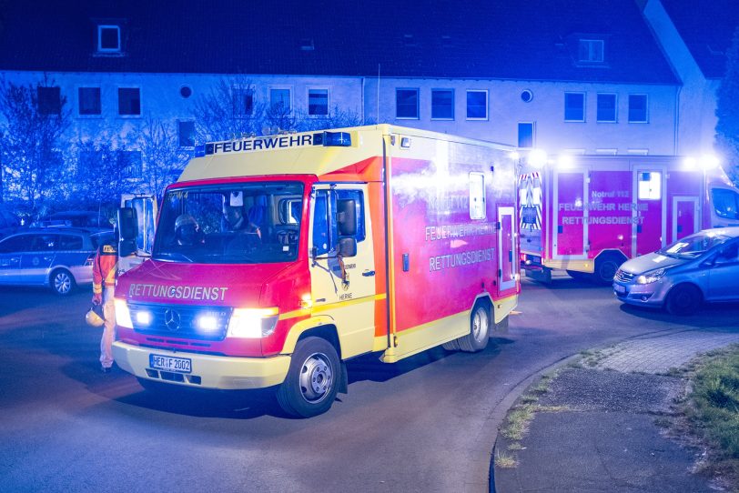 Wohnungsbrand an der Straße Im Emscherbruch.