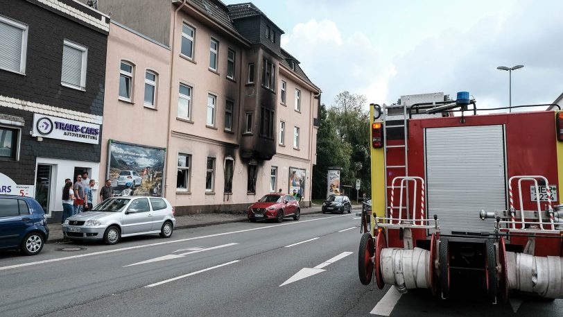 Brand an der Dorstenerstraße.