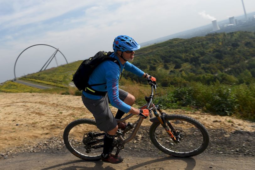 Eröffnung der Mountainbike-Strecken auf den Halden Hoheward und Hoppenbruch.