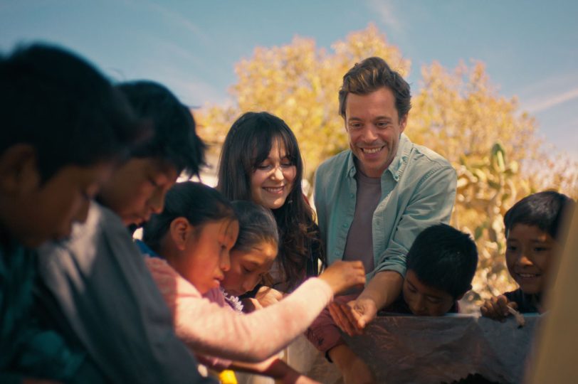 Tobi Krell im südmexikanischen Bundesstaat Chiapas bei Nachfahren der alten Maya, welche sich auf die nachhaltige Landwirtschaft ihrer Vorfahren rückbesinnen.