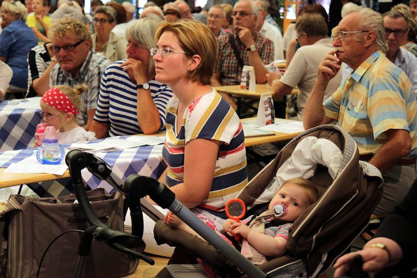 Schausteller-Gottesdienst im Bayernzelt.