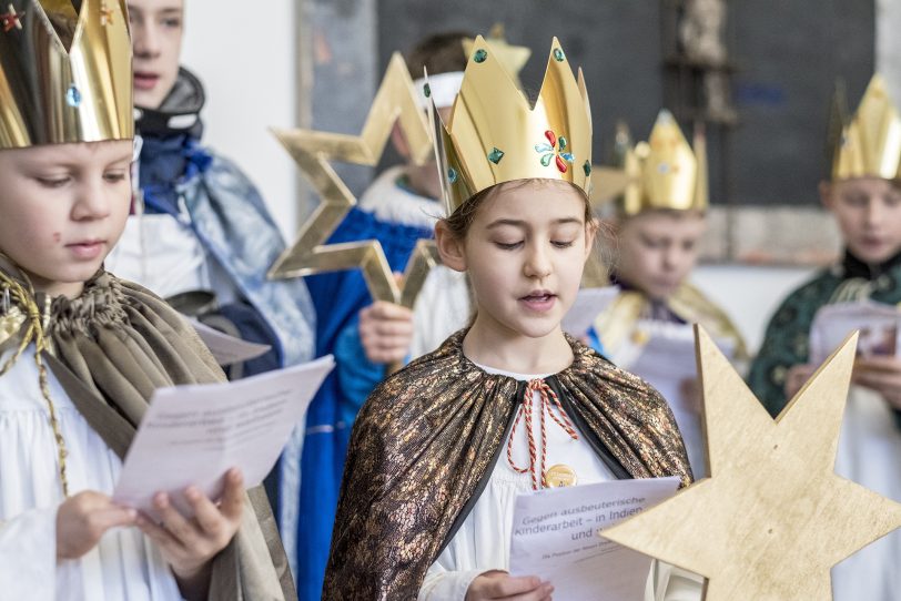 Sternsinger im Rathaus. (Archiv)