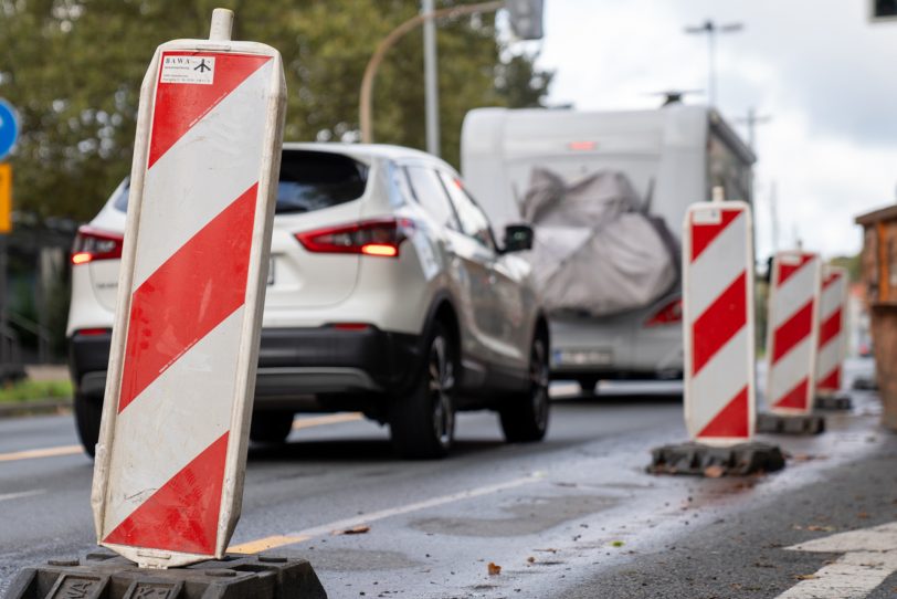 Auf dem Westring kommt es durch eine SEH-Baustelle für drei Tage zu einer Teilsperrung der Fahrbahn (Symbolbild).