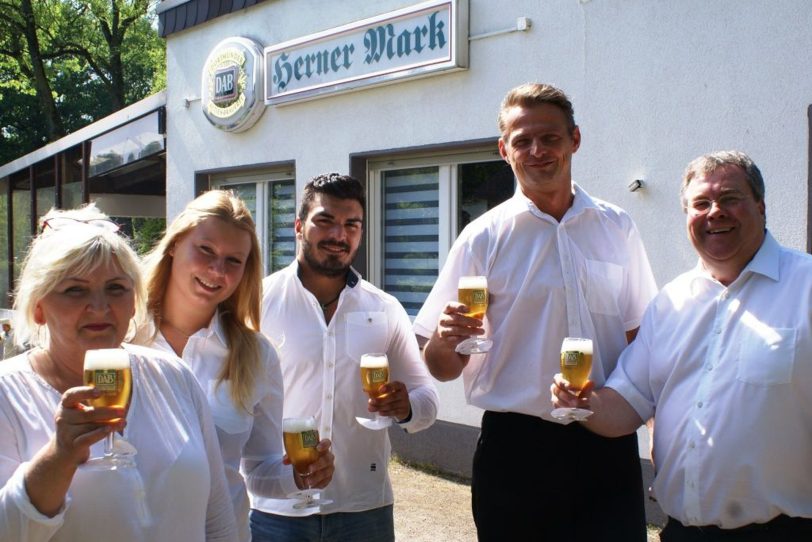 Christian Richter mit seinem Team.