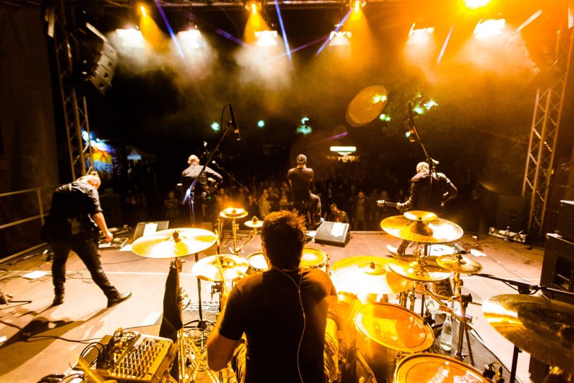 13 Bands stehen beim 35. Spektakulum am Stennert auf der Bühne (Archivfoto).