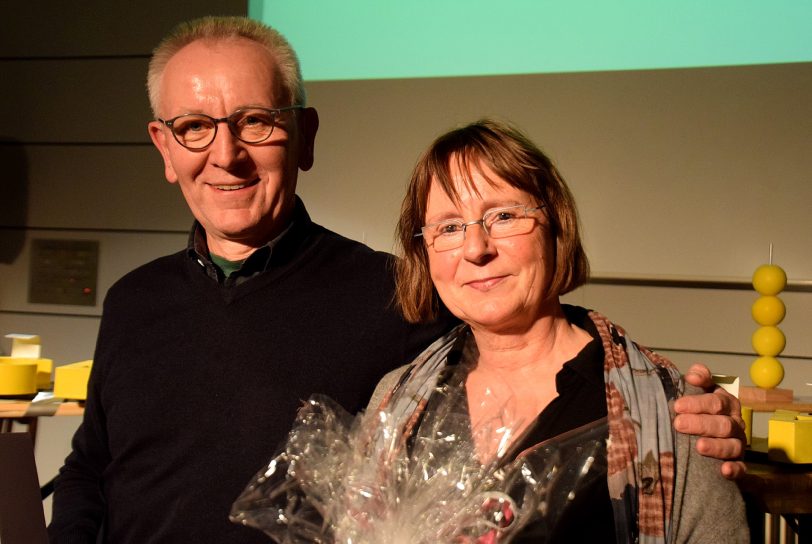 Die Finalisten: Hans-Jürgen Baranowski, Ingrid Richart.