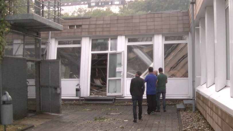 Unwetter-Schäden in Wuppertal.