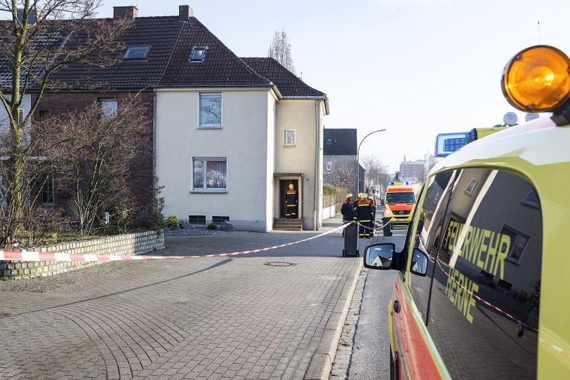 Chemiefunde an der Gräff- Ecke Holsterhauser Straße.