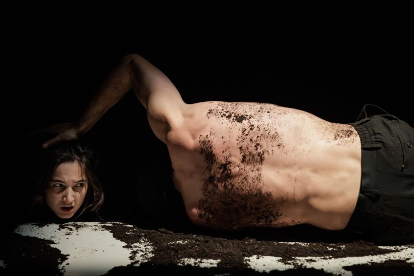 Eindrucksvolle Bilder Rauf Yasits wirken wie eine Hommage an den einstigen Bergbau am Standort des Urban Arts Ensemble Ruhr.