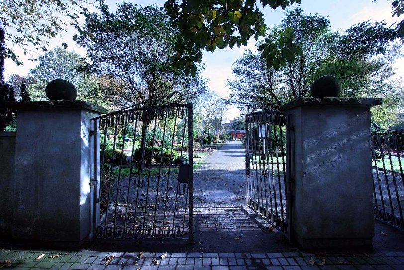 Der Alte Friedhof an der Lohofstraße.