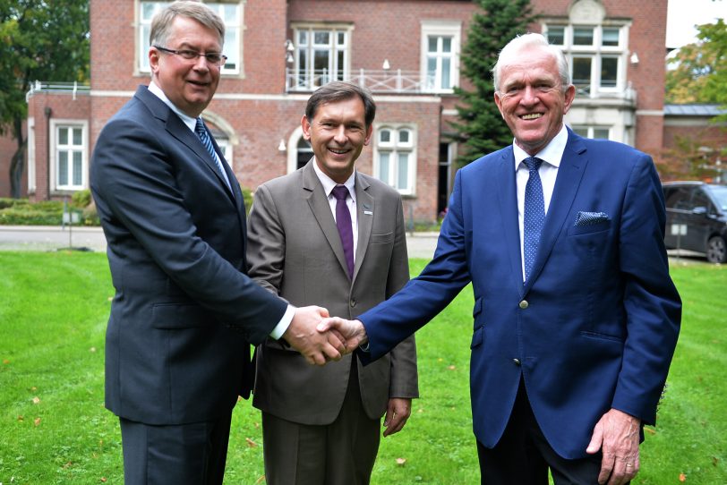 v.l. Bernd Tönjes, Dr. Frank Dudda, Prof. Hubert Schulte-Kemper