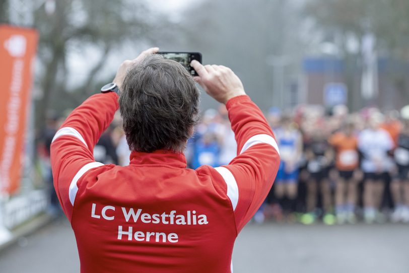 Der 42. Herner Silvesterlauf im Revierpark Gysenberg in Herne (NW), am Dienstag (31.12.2019).