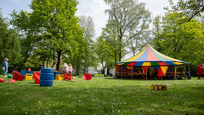 Das SPD-Familienfest am Sonntag (7.5.2023) im Schlosspark Strünkede.