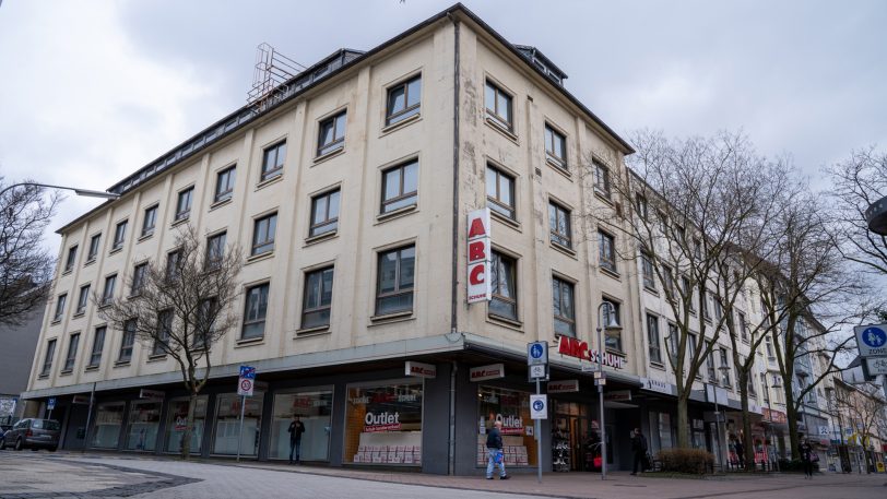 Im ehemaligen Karstadthaus an der Hauptstraße in Wanne soll neues Leben entstehen.