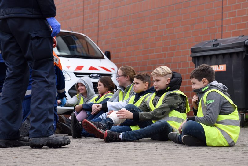 Die Abschlussübung der Jugendfeuerwehr Herne