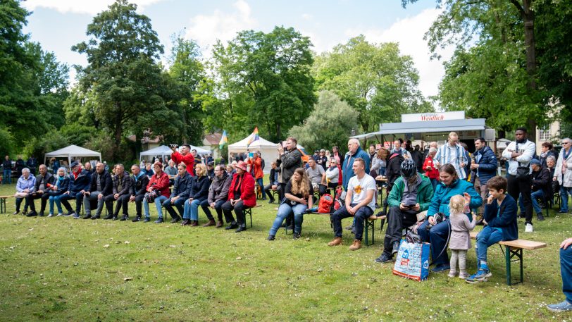Die Bundesarbeitsministerin Bärbel Bas war der politische Stargast beim SPD-Familienfest am Sonntag (25.5.2025) im Park von Schloss Strünkede.