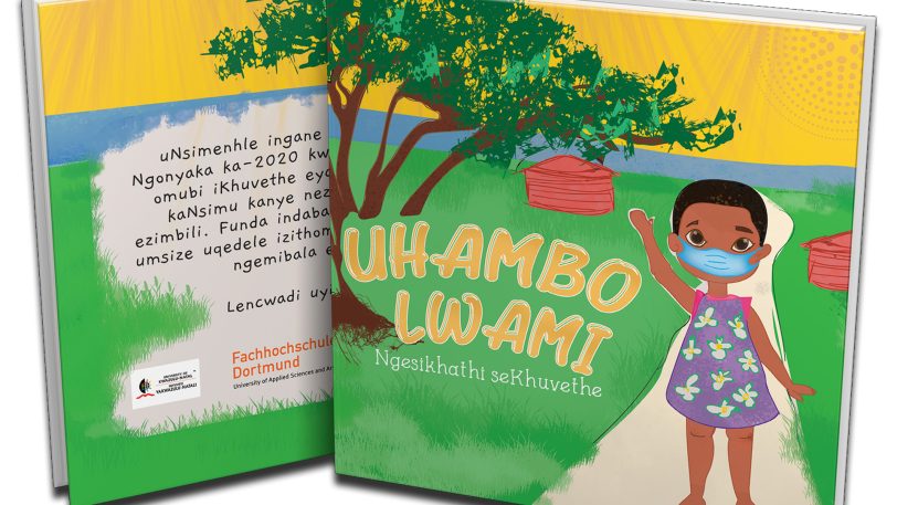 Gemeinsam mit den Partnerhochschulen und NGOs in Südafrika hat die FH Dortmund ein Kinder-Malbuch zu Hygienemaßahmen in der Pandemie entwickelt.
