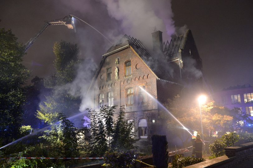 Der Brand in der Nacht vom Samstag.