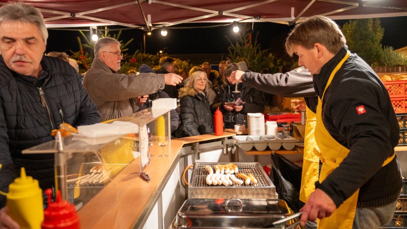 Das Weihnachtsdorf der Wanne-Eickeler Lions.