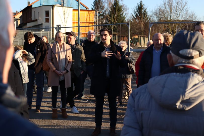 Stadtteilrundgang mit der SPD in Holsterhausen.