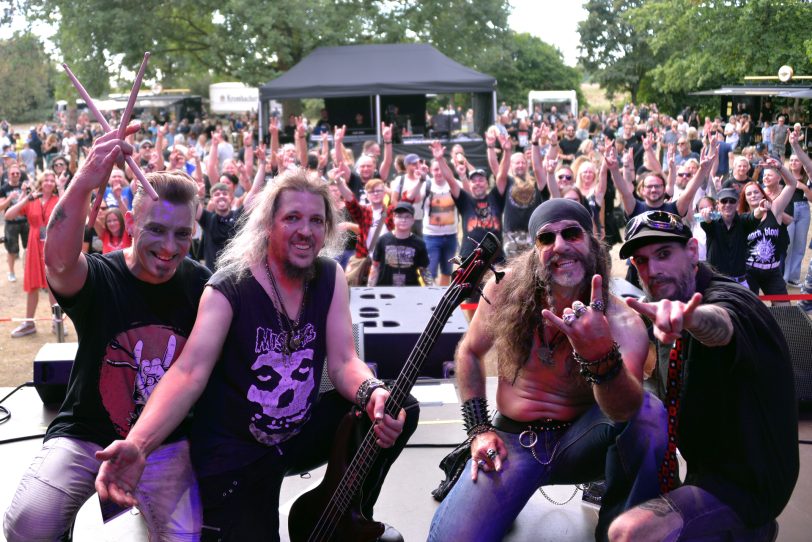 35. Rock-Spektakulum Tag zwei. im Bild Helldecker.