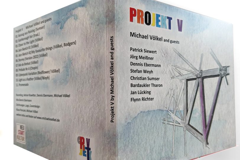 Neu erschienen: Der achte Tonträger von Michael Völkel mit dem Titel 'Projekt V'.