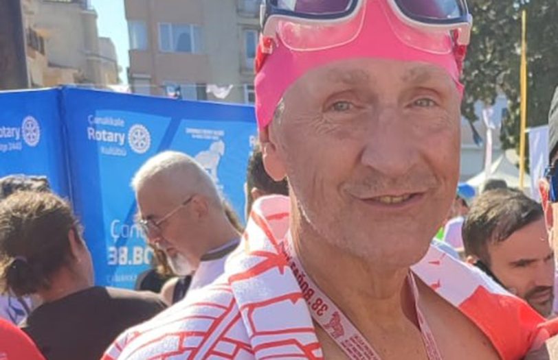 Ingo Schulz nahm am Cross-Continental-Swim teil.