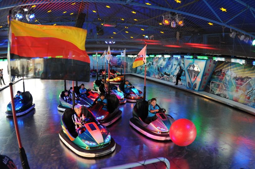 Autoscooter-Fußball bei Osselmann