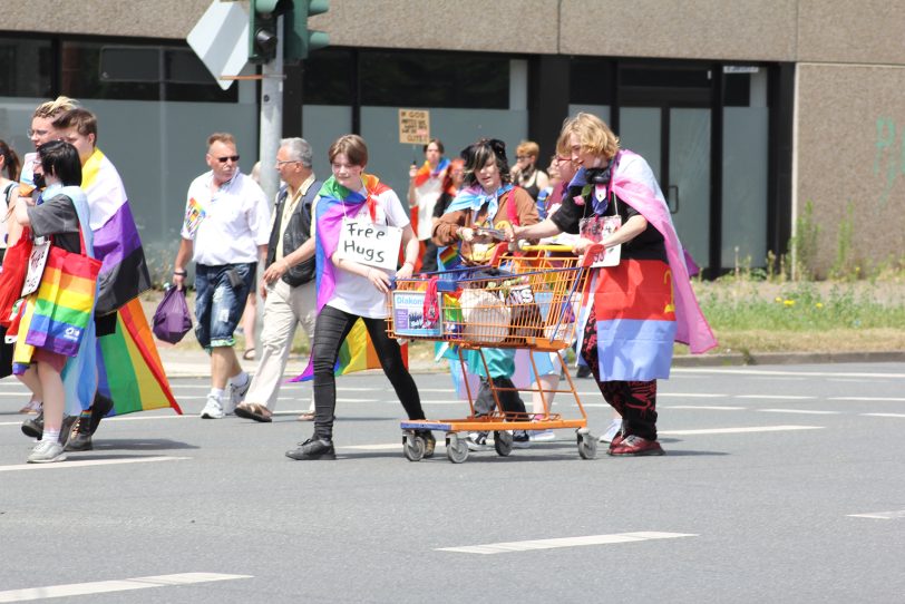 Christopher Street Day (CSD) in Herne am Samstag (18.6.2022).