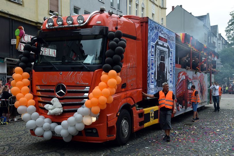 Der Kirmesumzug 2015.