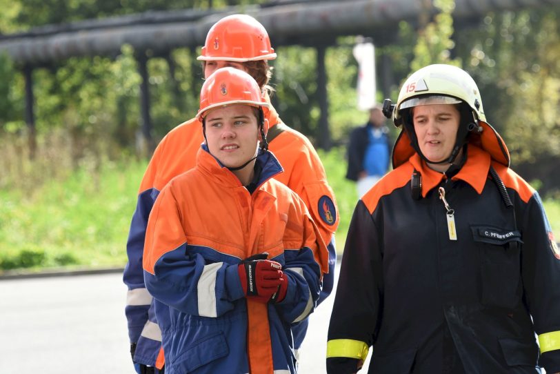 Jahresabschlussübung der Jugendfeuerwehr Herne