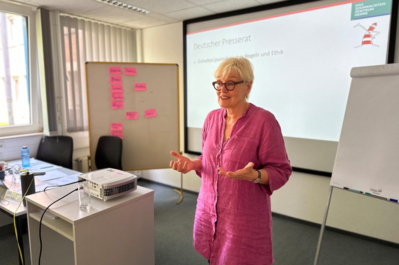 Herbstakademie 2025 in der Journalistenschule.