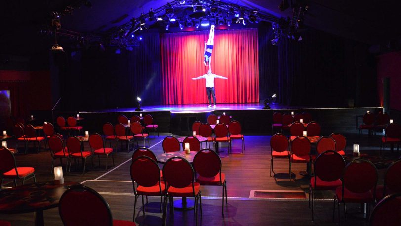 Ein Blick in den Theatersaal.