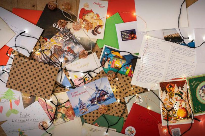 Weihnachtspost-Aktion des Kinder- und Jugendparlaments (KiJuPa): weitere 650 Karten an Senioren verschickt.