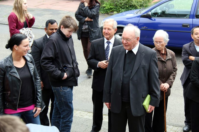 Verabschiedung von Pfarrer Karl Heinz Pötter.