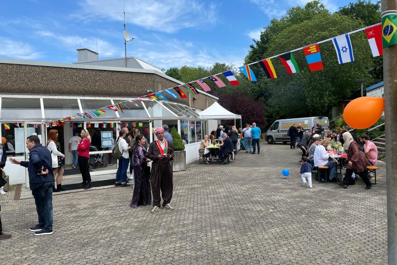 Sommerfest der Kulturen vom Internationalen Bund (IB) auf dem Gelände an der Roonstraße.