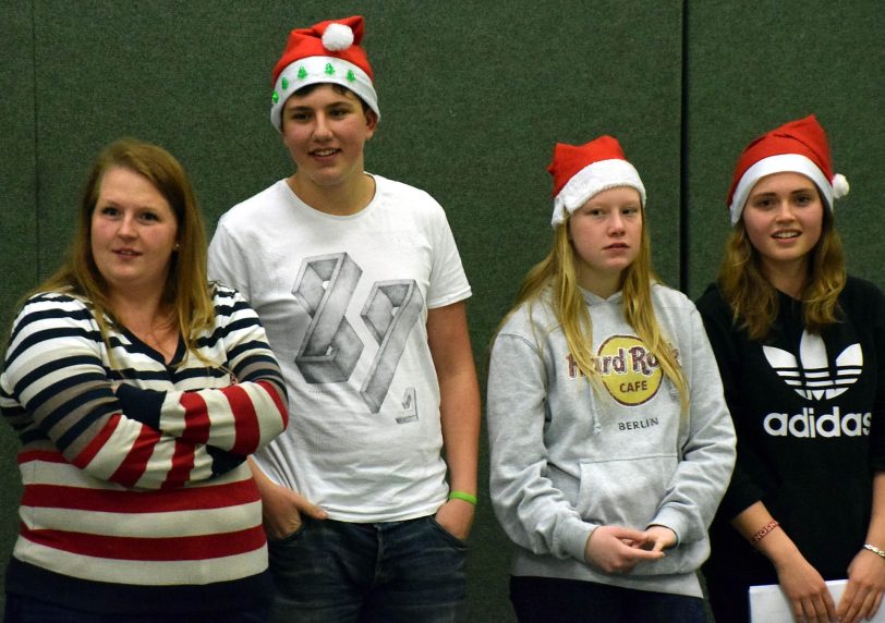 Weihnachtsfeier der Nachwuchsabteilung der DSC-Judokas.