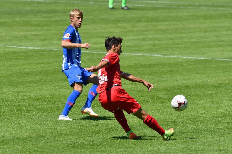 Westfalia gegen Hertha BSC.