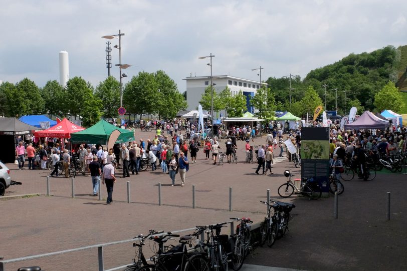 Impressionen von der ersten E-Bike Messe e:Motion auf Zeche Ewald.