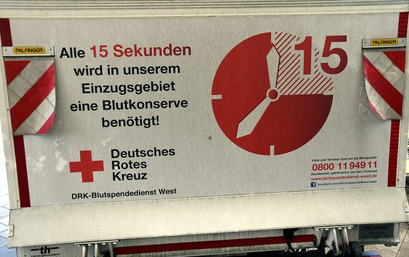 Blutspendetermin am 7.1.2015 im Kulturzentrum.