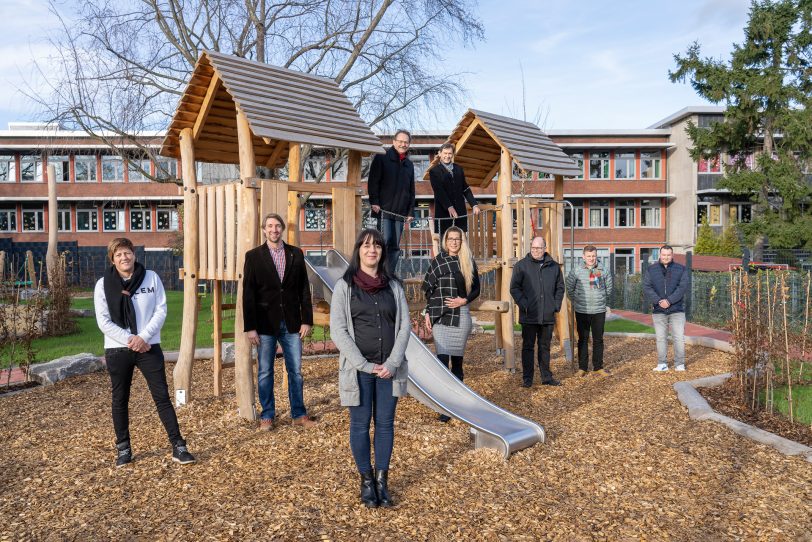 Der neue Kindergarten an der Ingeborgstraße wartet auf die Kinder.