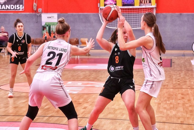 Metropol Ladies gewinnen ihr Heimspiel gegen die Talents aus Bonn Rhöndorf mit 73:62. 25.1.2025