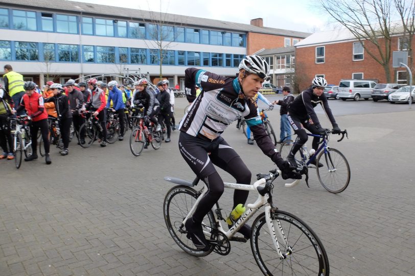 Start der RTF Frühlingsfahrt / CTF Emscherbike 2016 der RSG Herne.