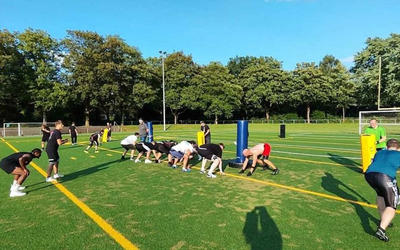 Trainingsauftakt bei den Black Barons im Juli 2024 - die Vorbereitung für die Rückrunde hat begonnen.