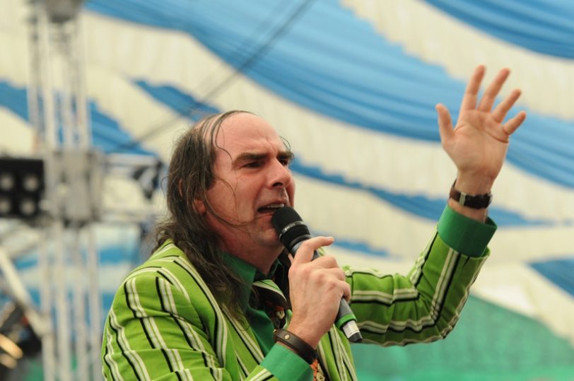 Guildo Horn auf der Cranger Kirmes.