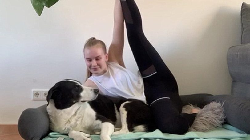 Tierisches Workout mit dem eigenen Hund.