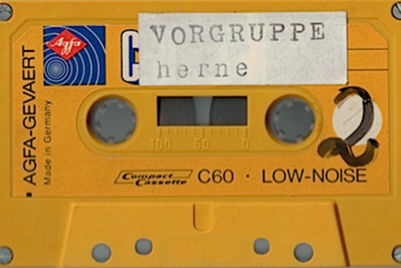 Die original und erste Demo-Kassette der Vorgruppe.