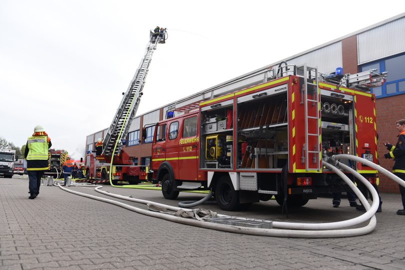 Die Abschlussübung der Jugendfeuerwehr Herne